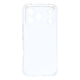 Honor 600 Pro EIDERWOOD Fleksibelt Plast Bagside Cover m. Stødabsorberende Hjørner - Gennemsigtig