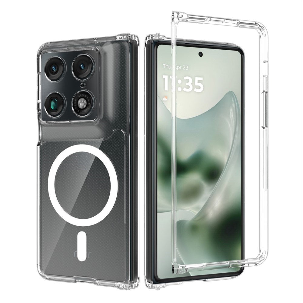 Motorola Razr Fold EIDERWOOD Hybrid Plastik Bagside Cover - MagSafe Kompatibel - Gennemsigtig