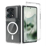 Motorola Razr Fold EIDERWOOD Hybrid Plastik Bagside Cover - MagSafe Kompatibel - Gennemsigtig