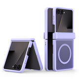 Samsung Galaxy Z Flip8 DUX DUCIS Hybrid Cover m. Mat Bagside - MagSafe Kompatibel - Lilla