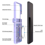 Samsung Galaxy Z Flip8 DUX DUCIS Hybrid Cover m. Mat Bagside - MagSafe Kompatibel - Lilla