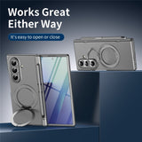 Samsung Galaxy Z Fold8 Ultra EIDERWOOD Mobilcover m. Skærmbeskyttelse & Ståfunktion - Grå