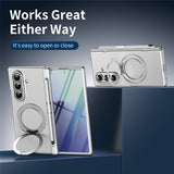Samsung Galaxy Z Fold8 Ultra EIDERWOOD Mobilcover m. Skærmbeskyttelse & Ståfunktion - Sølv