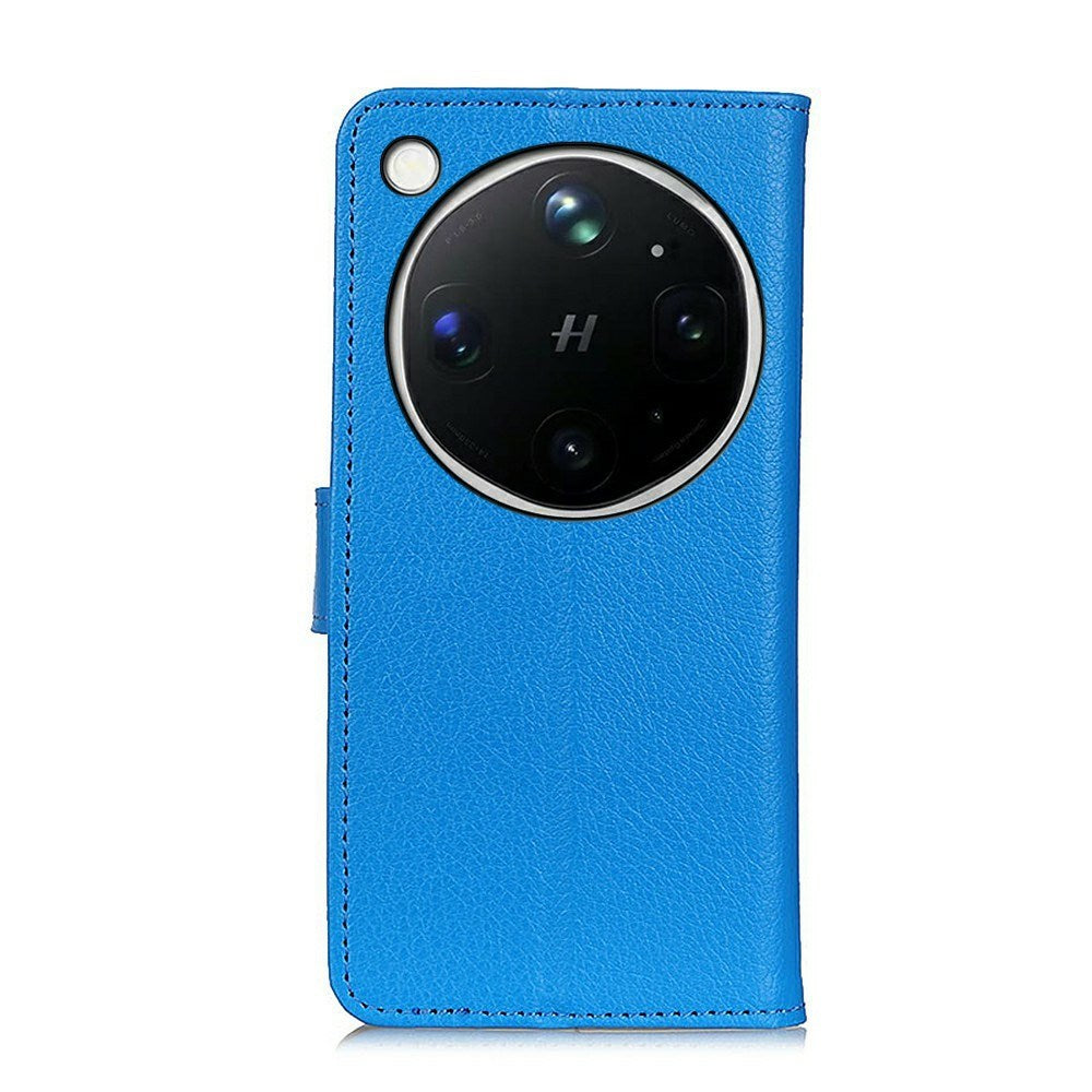 OPPO Find X9 Ultra EIDERWOOD Kunstlæder Flip Cover m. Kortholder - Blå