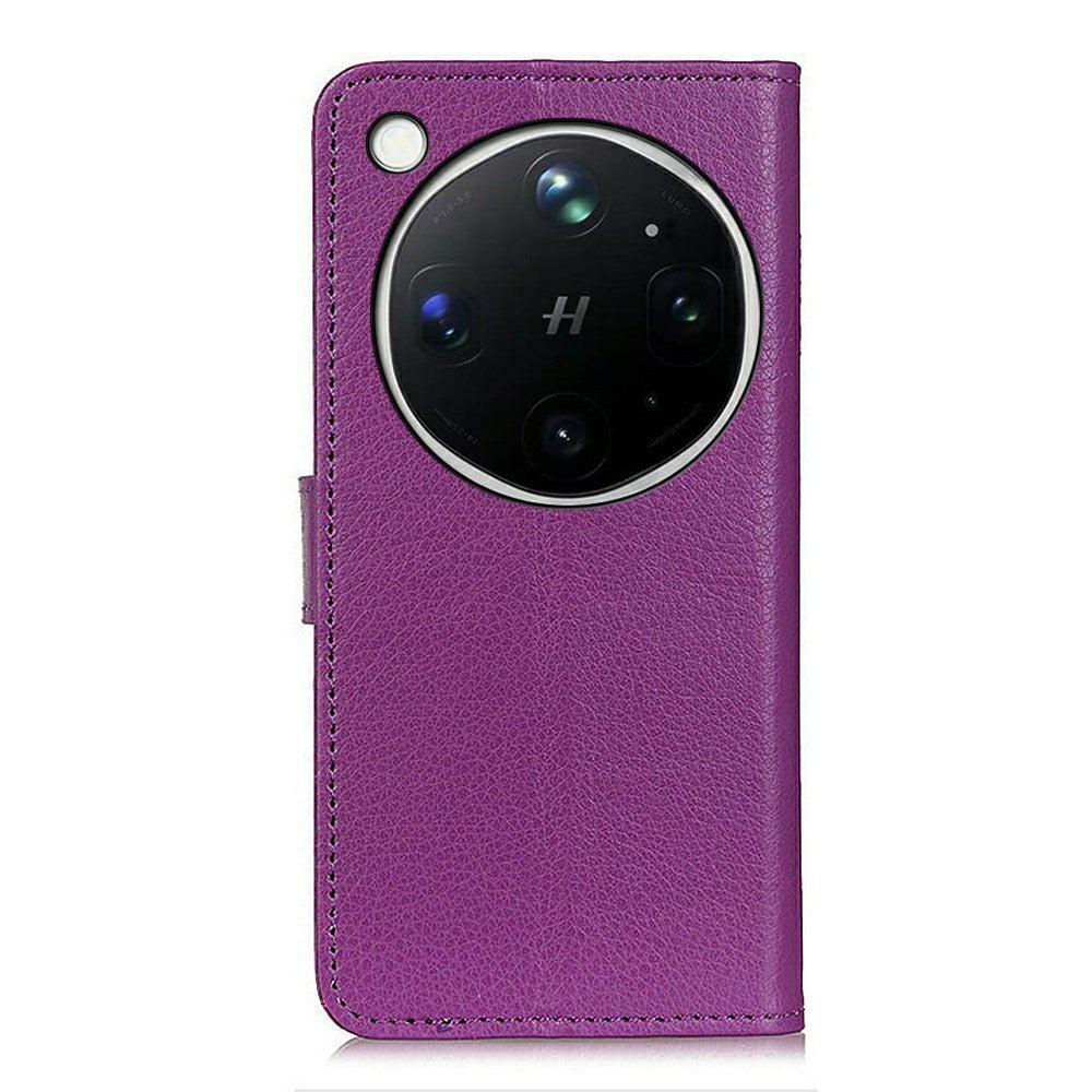 OPPO Find X9 Ultra EIDERWOOD Kunstlæder Flip Cover m. Kortholder - Lilla
