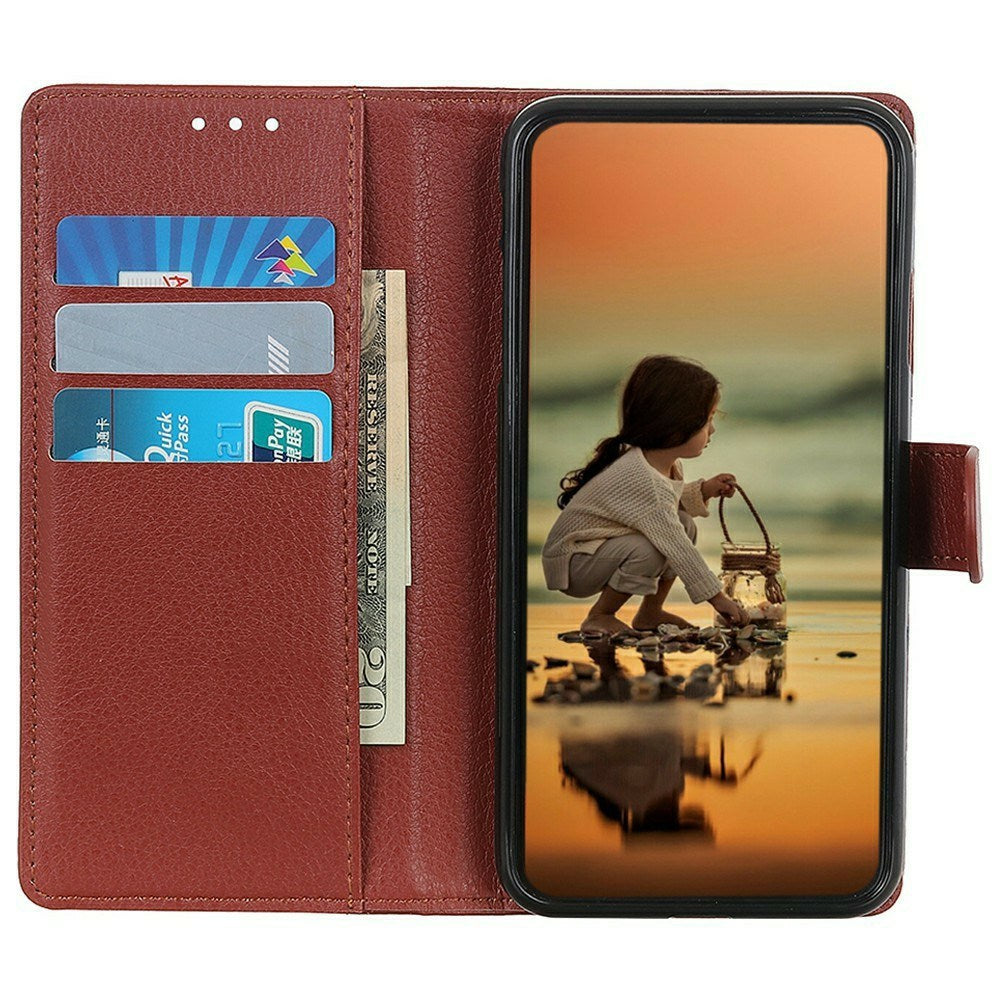 OPPO Find X9 Ultra EIDERWOOD Kunstlæder Flip Cover m. Kortholder - Brun