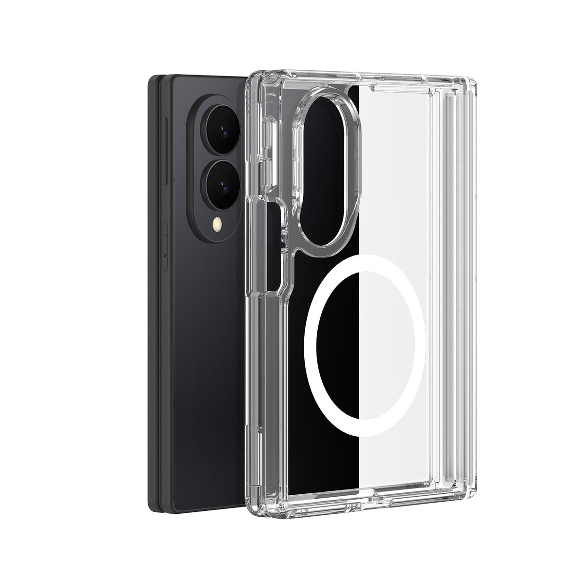 Samsung Galaxy Z Fold8 DUX DUCIS Hybrid Bagsidecover - Gennemsigtig