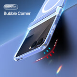 Samsung Galaxy Z Flip8 DUX DUCIS Hybrid Mobilcover - MagSafe Kompatibel - Gennemsigtig