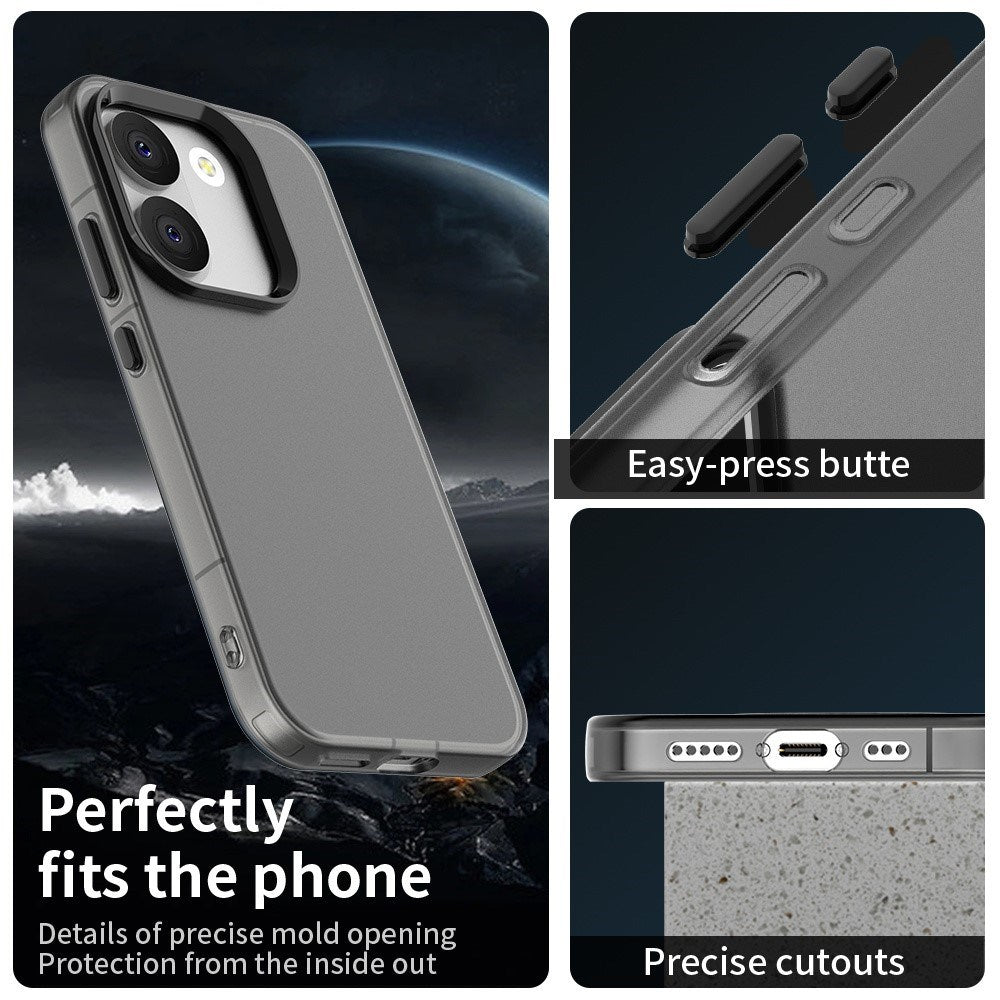 Xiaomi Poco X8 Pro EIDERWOOD Hybrid Mobilcover - Mat Bagside - Sort