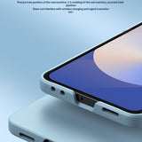 Samsung Galaxy Z Flip8 EIDERWOOD Hårdt Plastik Mobilcover m. Hængsel - Blå