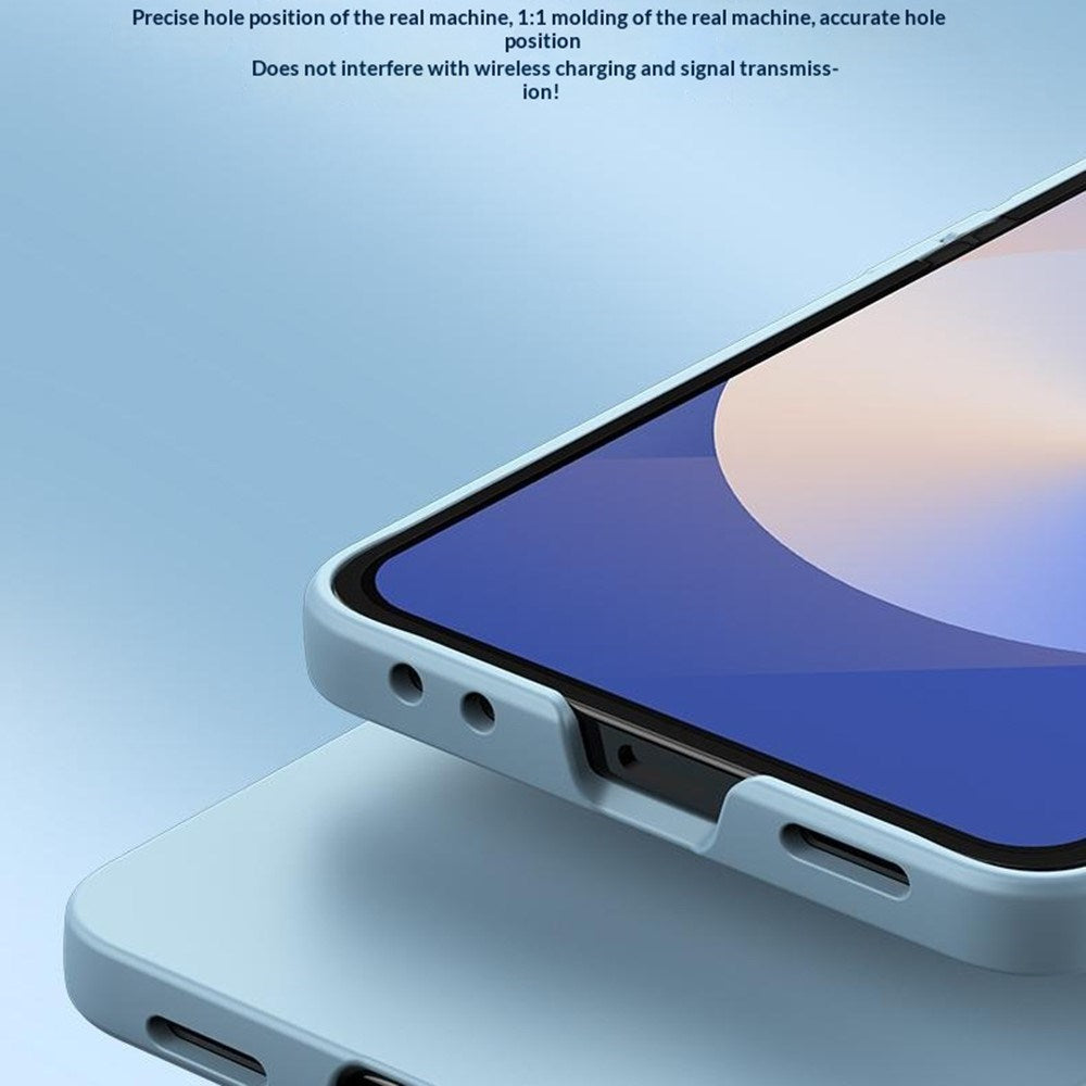 Samsung Galaxy Z Flip8 EIDERWOOD Hårdt Plastik Mobilcover m. Hængsel - Orange