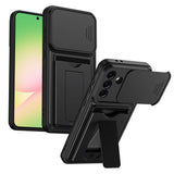 Samsung Galaxy A27 EIDERWOOD Hybrid Håndværker Cover m. Cam Slider - Sort
