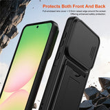 Samsung Galaxy A27 EIDERWOOD Hybrid Håndværker Cover m. Cam Slider - Sort