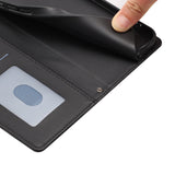 iPhone 18 Pro Max / 17 Pro Max Flip Cover - 3D Katteører - Kortholder - Ståfunktion - Sort
