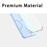 Realme 16 Pro+ EIDERWOOD Hybrid Plast Bagside Cover m. Stødabsorberende Hjørner - MagSafe Kompatibel - Gennemsigtig