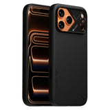 iPhone 17 Pro Max AULUMU Kunstlæder Mobilcover - MagSafe Kompatibel - Sort