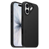 iPhone 17 AULUMU Kunstlæder Mobilcover - MagSafe Kompatibel - Sort