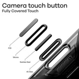iPhone 17 Pro AULUMU Selvlysende Fleksibelt Plastik Mobilcover - MagSafe Kompatibel - Sort