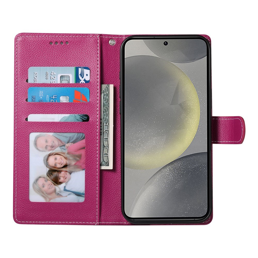 EIDERWOOD Samsung Galaxy S26 FE Flip Cover m. Ståfunktion og Strop - Lyserød