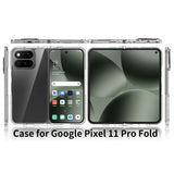 Google Pixel 11 Pro Fold EIDERWOOD Hybrid Plast Bagside Cover - Gennemsigtig