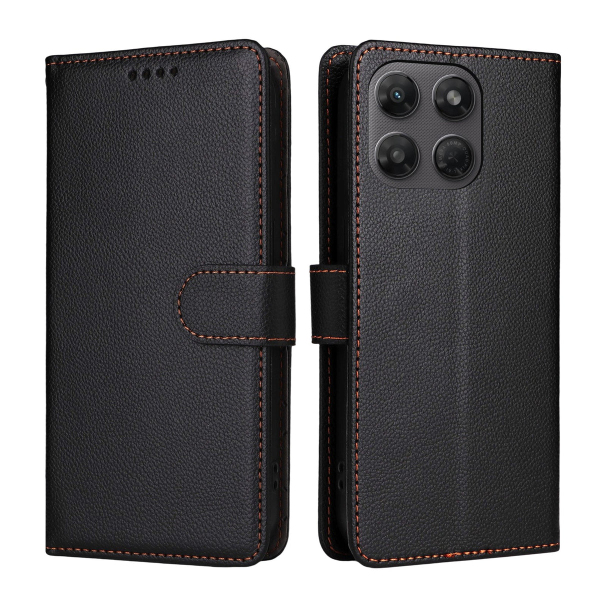 Motorola Moto G47 / G37 EIDERWOOD Flip Cover (RFID Blokering) - Sort