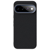 Google Pixel 11 Pro XL ABEEL Hybrid Mobilcover m. Karbonfibretekstur - Sort