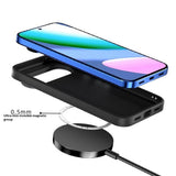 Google Pixel 11 Pro XL ABEEL Hybrid Mobilcover m. Karbonfibretekstur - Sort / Grøn