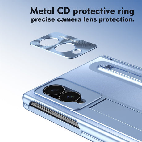 Samsung Galaxy Z Fold8 EIDERWOOD Cover m. Indbygget Styluspen & Ståfunktion - Blå