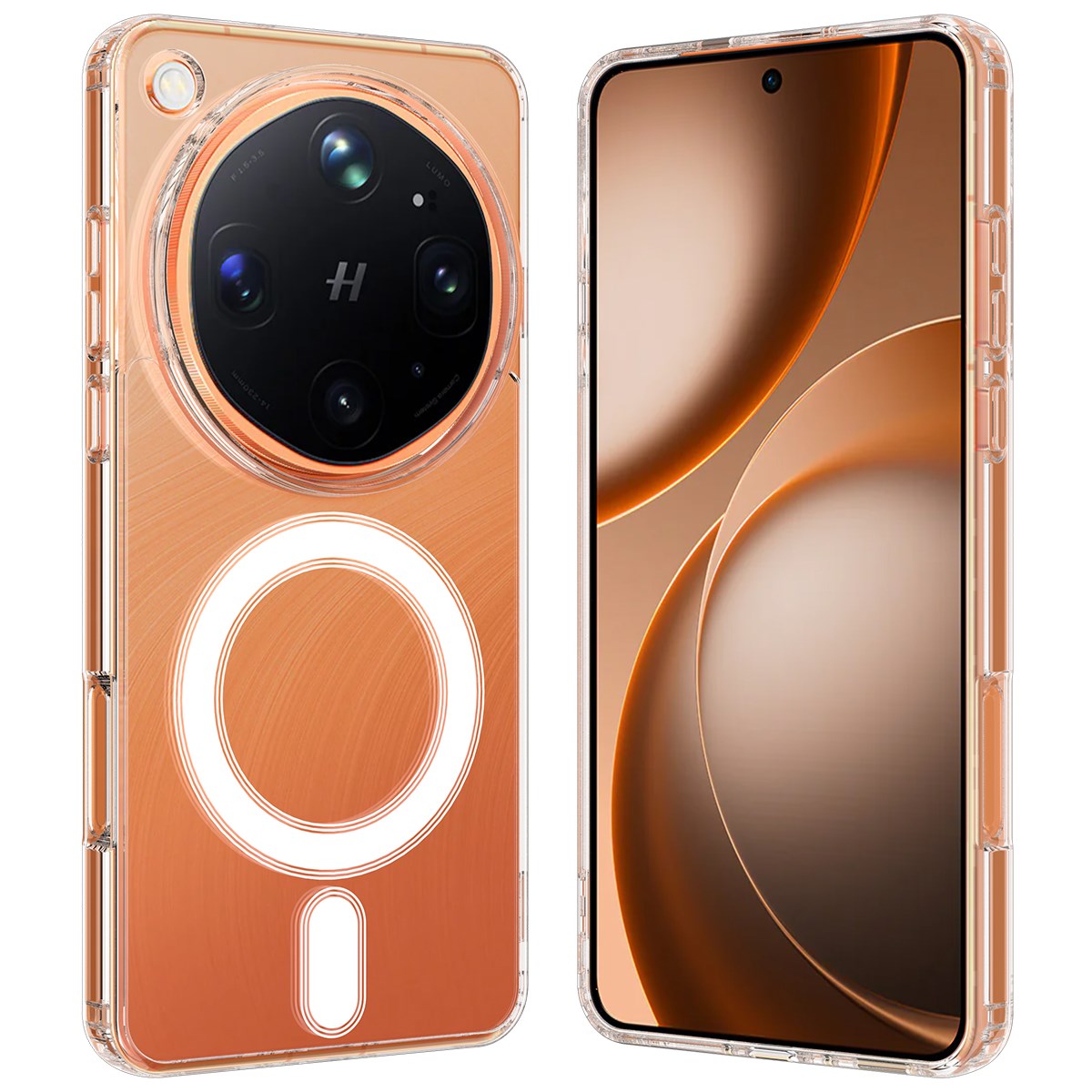 OPPO Find X9 Ultra EIDERWOOD Hybrid Mobilcover - MagSafe Kompatibel - Gennemsigtig
