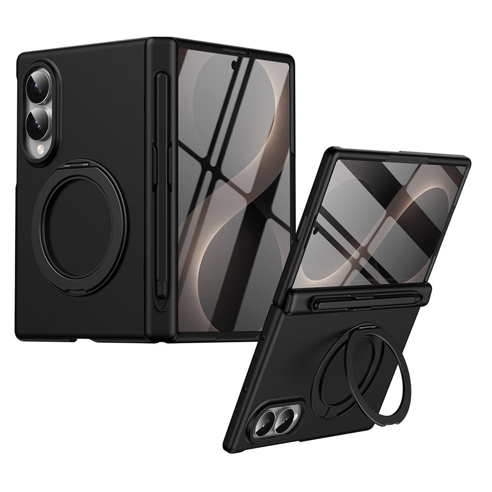 Samsung Galaxy Z Fold8 EIDERWOOD Mobilcover m. Skærmbeskyttelse & Ståfunktion - Sort