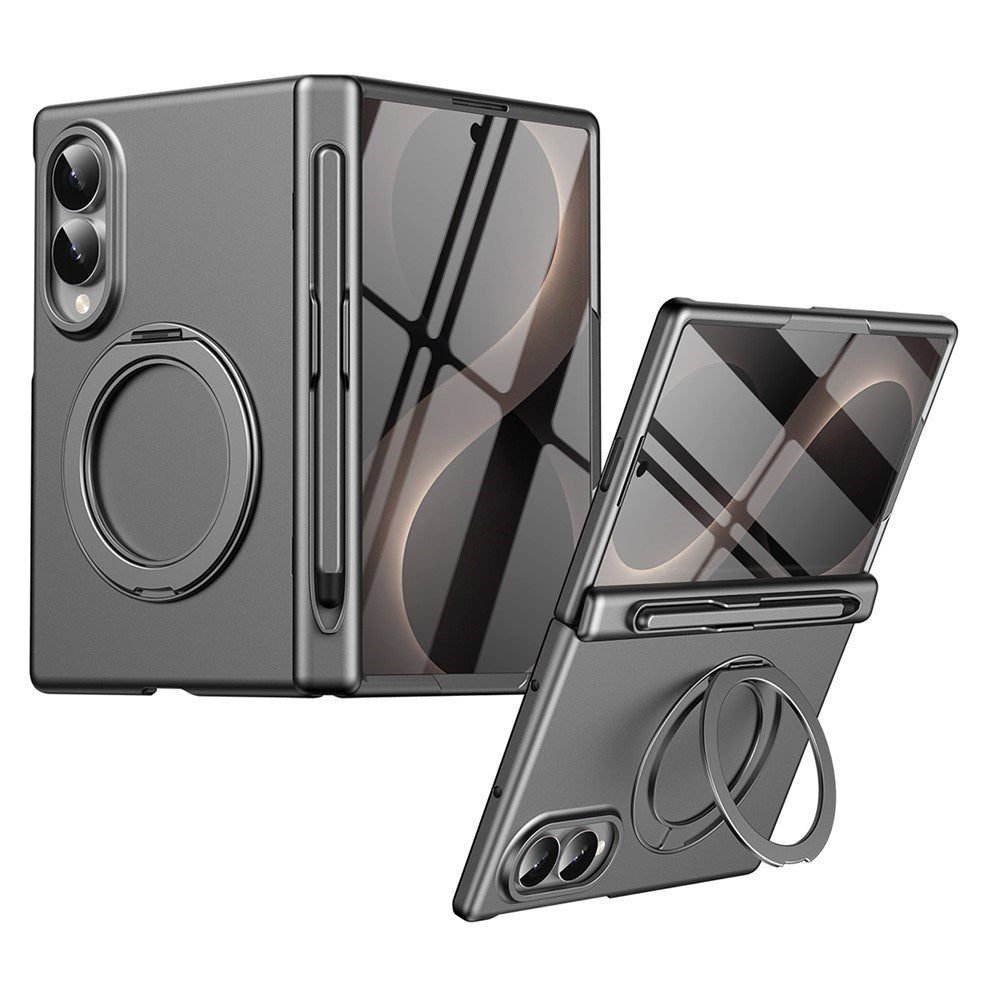 Samsung Galaxy Z Fold8 EIDERWOOD Mobilcover m. Skærmbeskyttelse & Ståfunktion - Grå