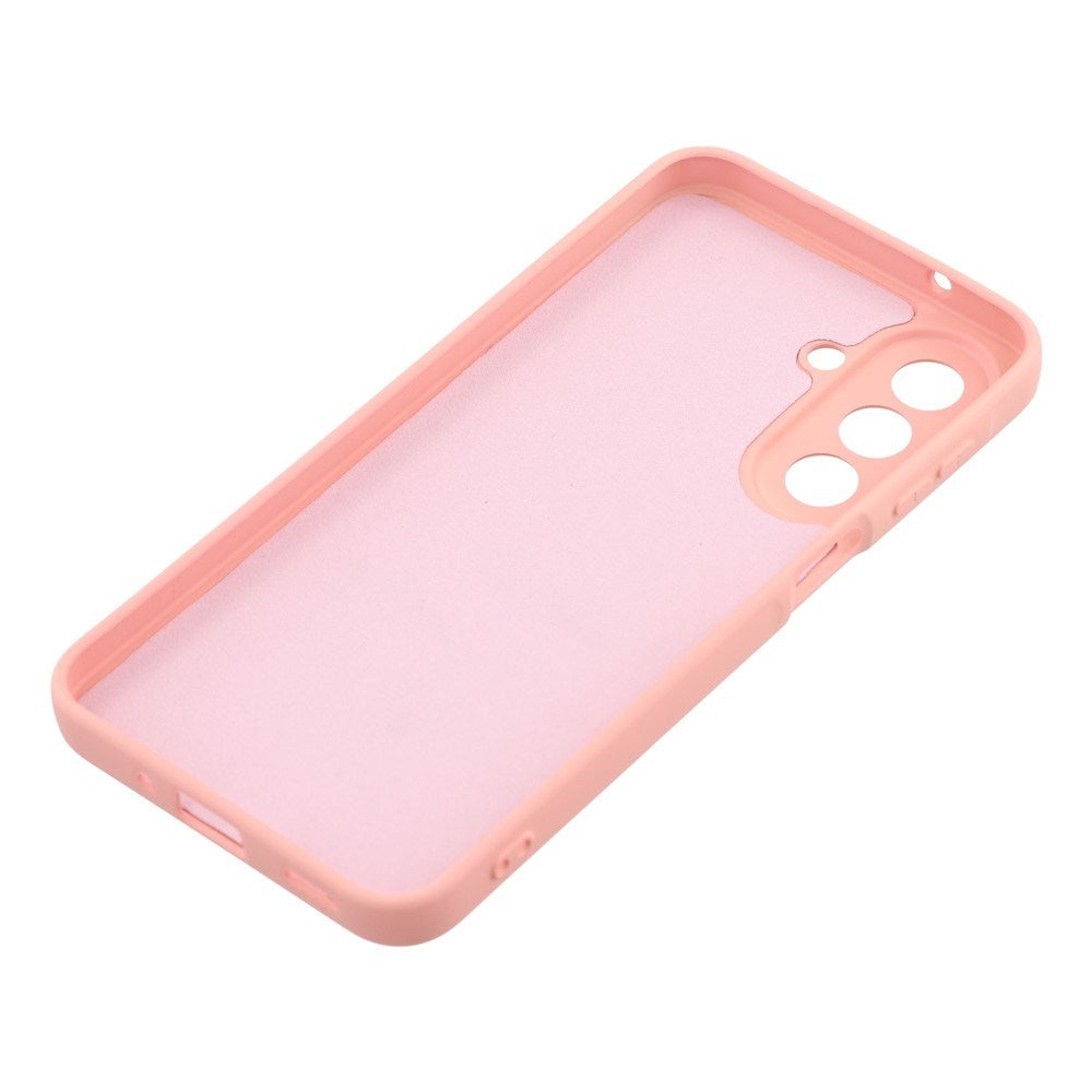 Samsung Galaxy A27 EIDERWOOD Foret Fleksibelt Plast Bagside Cover - Lyserød