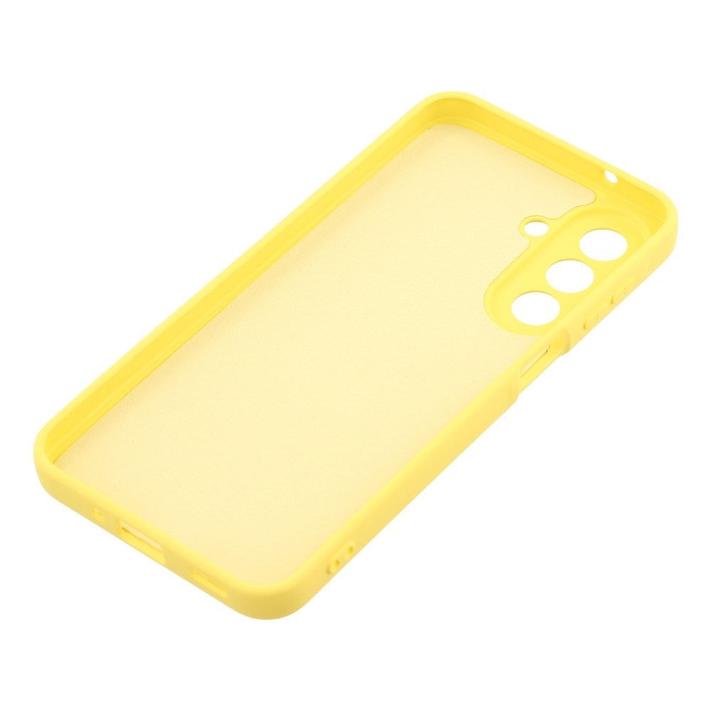Samsung Galaxy A27 EIDERWOOD Foret Fleksibelt Plast Bagside Cover - Gul