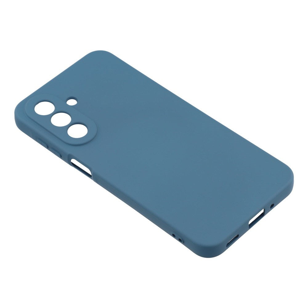 Samsung Galaxy A27 EIDERWOOD Foret Fleksibelt Plast Bagside Cover - Mørkeblå