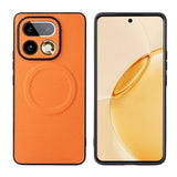 Realme 16 Pro EIDERWOOD Hybrid Carbon Bagside Cover - MagSafe Kompatibel - Orange