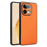 Realme 16 Pro EIDERWOOD Hybrid Carbon Bagside Cover - MagSafe Kompatibel - Orange