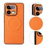 Realme 16 Pro EIDERWOOD Hybrid Carbon Bagside Cover - MagSafe Kompatibel - Orange