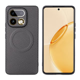 Realme 16 Pro+ EIDERWOOD Hybrid Carbon Bagside Cover - MagSafe Kompatibel - Grå