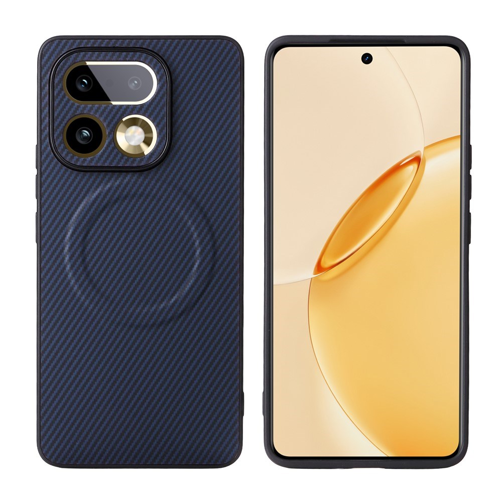 Realme 16 Pro+ EIDERWOOD Hybrid Carbon Bagside Cover - MagSafe Kompatibel - Blå