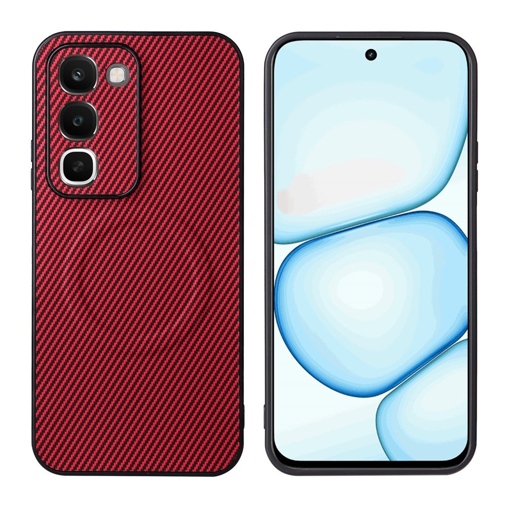 Realme C100 EIDERWOOD Hybrid Carbon Bagside Cover - MagSafe Kompatibel - Rød