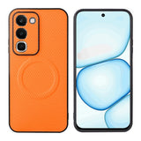 Realme C100 EIDERWOOD Hybrid Carbon Bagside Cover - MagSafe Kompatibel - Orange