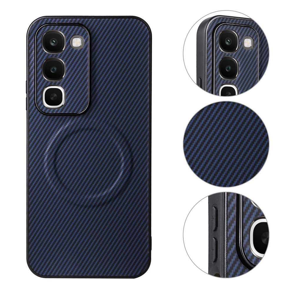 Realme C100 EIDERWOOD Hybrid Carbon Bagside Cover - MagSafe Kompatibel - Blå