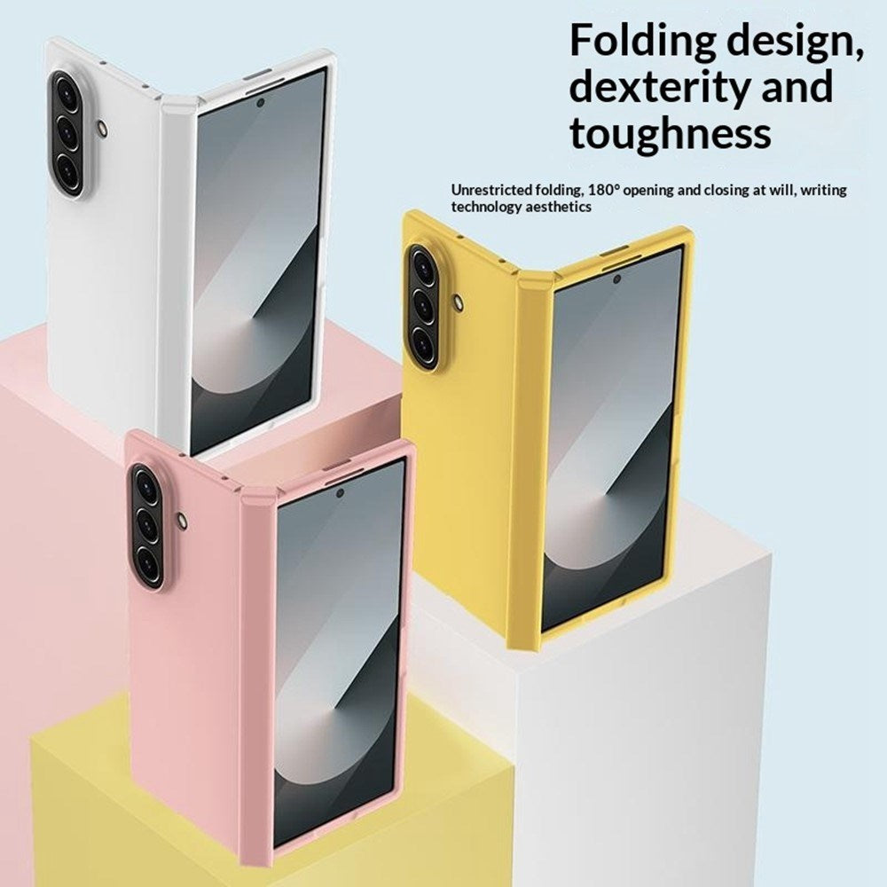 Samsung Galaxy Z Fold8 Ultra EIDERWOOD Hårdt Plastik Mobilcover m. Hængsel - Orange