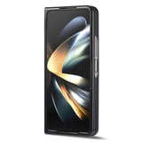 Samsung Galaxy Z Fold8 Ultra LC.IMEEKE Kunstlæder Mobilcover m. Carbon Fiber - Sort