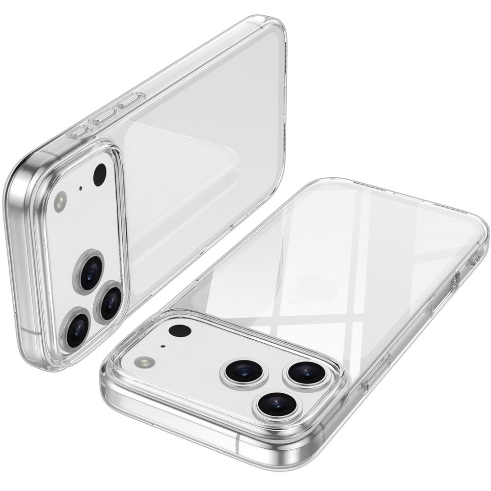EIDERWOOD iPhone 18 Pro Max / 17 Pro Max Fleksibel Plast Mobil Cover - Gennemsigtig
