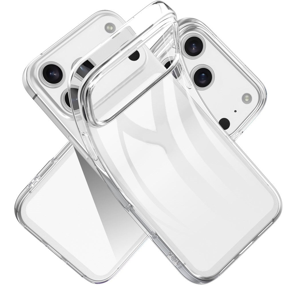EIDERWOOD iPhone 18 Pro Max / 17 Pro Max Fleksibel Plast Mobil Cover - Gennemsigtig
