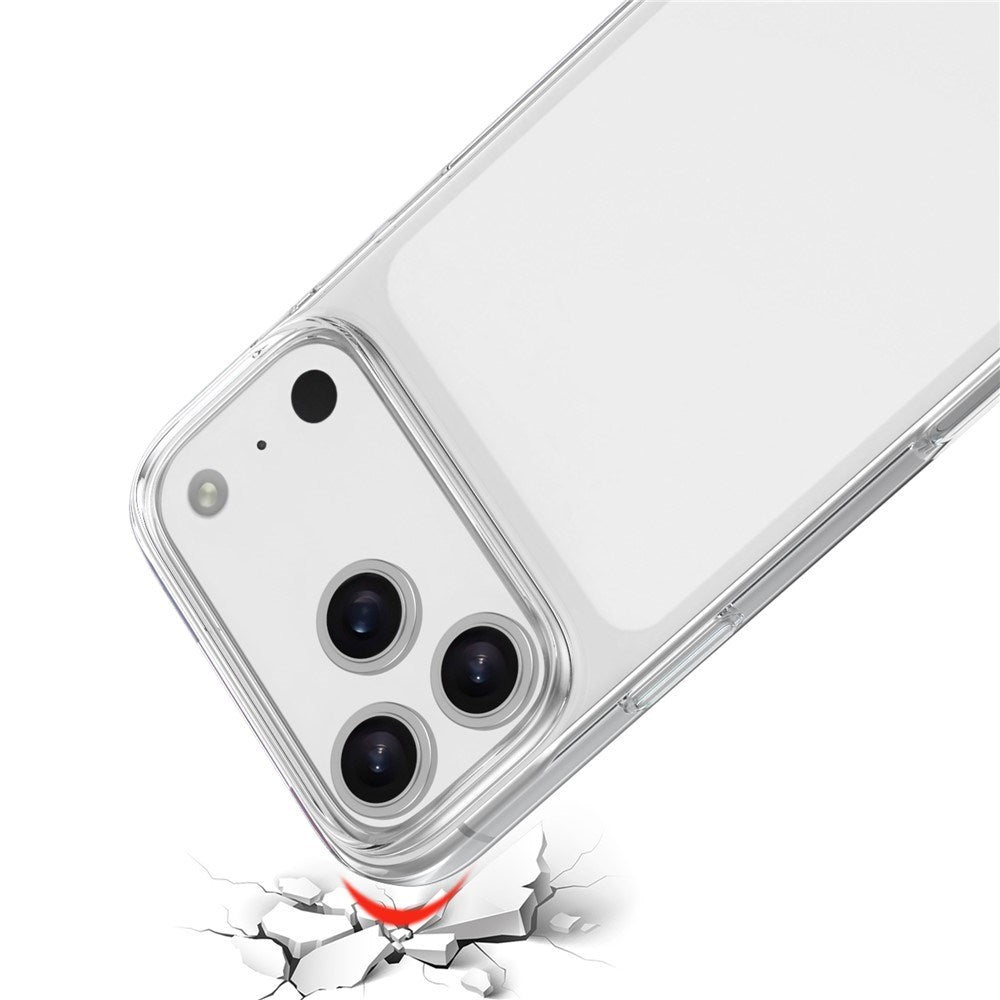 EIDERWOOD iPhone 18 Pro Max / 17 Pro Max Fleksibel Plast Mobil Cover - Gennemsigtig