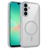 Samsung Galaxy A27 EIDERWOOD Hybrid Plast Bagside Cover - MagSafe Kompatibel - Gennemsigtig / Grå