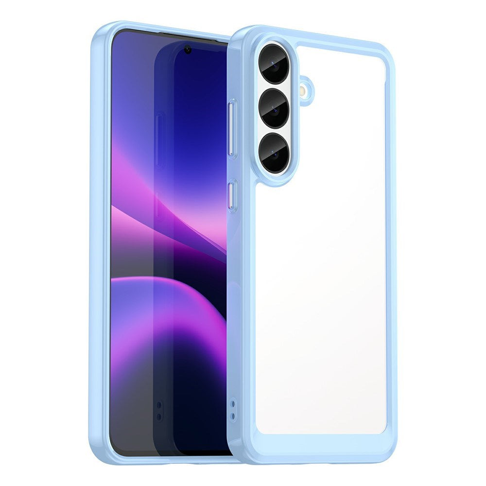 Samsung Galaxy S26 FE EIDERWOOD Hybrid Cover - Gennemsigtig / Blå