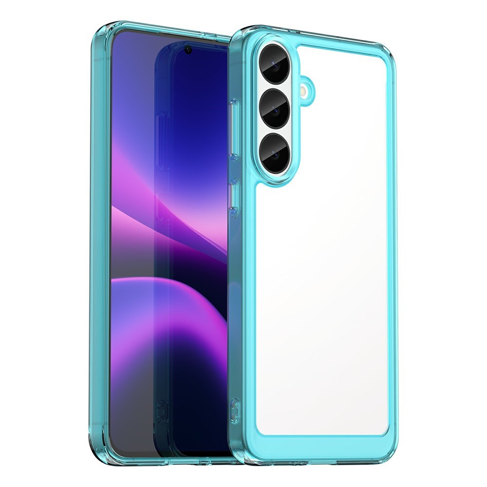 Samsung Galaxy S26 FE EIDERWOOD Hybrid Cover - Gennemsigtig / Turkis